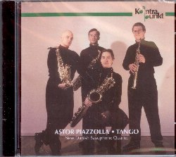 NEW DANISH SAXOPHONE QUARTET :  PIAZZOLLA: TANGO  (KONTRAPUNKT)

