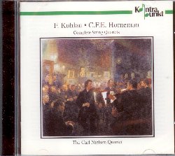 CARL NIELSEN QUARTET :  KUHLAU/HORNEMANN: COMPLETE STRING QUARTETS  (KONTRAPUNKT)

