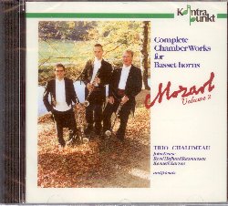 TRIO CHALUMEAU :  MOZART: COMPLETE CHAMBER WORKS FOR BASSET-HORNS VOLUME 2  (KONTRAPUNKT)

