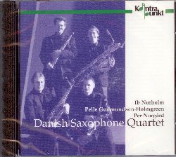 DANISH SAXOPHONE QUARTET :  NORHOLM:CONTEMPORARY WORKS FOR SAXOPHONE  (KONTRAPUNKT)

