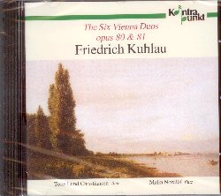 CHRISTIANSEN TOKE LUND/NORDLOF MALIN :  KUHLAU: THE SIX VIENNA DUOS OPUS 80 & 81  (KONTRAPUNKT)

