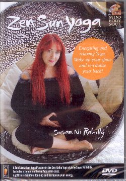 MIND BODY & SOUL :  DVD / ZEN SUN YOGA  (NEW WORLD)

Susan Ni Rahilly  una nota insegnante inglese di hatha yoga e meditazione zen, autrice di apprezzati libri dedicati a queste discipline. Il dvd Zen Sun Yoga propone il saluto al sole, ossia una serie di asana (posizioni) nello stile zen hatha yoga. Il saluto al sole  una pratica di grande importanza sia nello yoga che nella filosofia zen che serve a rimettere il praticante in contatto con il proprio corpo e la propria mente, a fargli apprezzare l'energia del sole e a fargli riscoprire la forza vitale. In Zen Sun Yoga Susan Ni Rahilly spiega, in un inglese molto chiaro, il percorso che l'ascoltatore deve intraprendere, mostrando le varie posizioni da assumere e suggerendo il giusto atteggiamento mentale che il praticante yogi dovrebbe avere nell'esecuzione degli esercizi. Il dvd comprende inoltre una breve lezione di yoga, un regalo per riequilibrare, rinvigorire ed armonizzare la nostra energia.