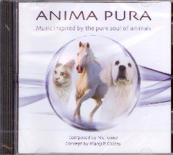 RAINE NIC / COATES MARGRIT :  ANIMA PURA  (NEW WORLD)

In collaborazione con l'esperta del benessere degli animali domestici Margrit Coates, il compositore Nic Raine, gi vincitore di prestigiosi riconoscimenti, ha creato una variet di armonie che riflettono la natura pi profonda degli animali, invitando l'ascoltatore ad unirsi a loro in un viaggio idilliaco attraverso la pace interiore. Anima Pura  pensato per aiutare i nostri animali a stare pi sereni, a calmarli quando si agitano ed a fare loro compagnia nei momenti in cui devono rimanere da soli. Le melodie di Raine, pure e delicate come l'animo dei nostri amici a quattro zampe, sono un balsamo calmante anche per l'uomo, quindi non c' niente di meglio che ascoltare Anima Pura insieme ai nostri fedeli compagni, siano essi gatti, cani, cavalli o altri quadrupedi domestici.