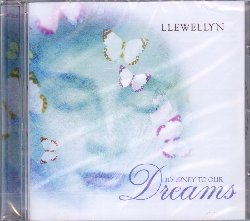 LLEWELLYN :  JOURNEY TO OUR DREAMS  (NEW WORLD)

Journey to our Dreams  un viaggio alla scoperta del magico mondo dei sogni dove i pensieri galleggiano sopra un mare di immaginazione e l'illusione prende la forma di solida realt, accompagnati dalle melodie di Llewellyn, uno dei pi amati compositori di casa New World, Reiki Master e studioso di leggende, miti e misteri delle antiche civilt del nostro pianeta. Un percorso inconscio in quattro parti che conduce sulla spiaggia del rilassamento proprio come un sonno ristoratore che rinfresca la mente ed i sensi. L'ascoltatore potr trarre beneficio dalle note del libretto per una interpretazione dei propri sogni e forse capire qualcosa di s ancora non scoperto: un'esplorazione interiore che  diversa per ciascuno.