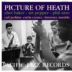 BAKER CHET / PEPPER ART :  PICTURE OF HEATH  (PURE PLEASURE)

Picture of Heath fu pubblicato per la prima volta con il titolo Playboys nel 1956 e in copertina aveva un'ammaliante pin-up. Nel 1961 il disco venne ripubblicato con il suo attuale titolo in quanto era ritenuto sconveniente che avesse lo stesso titolo della famosa rivista maschile. Picture of Heath  stato il terzo progetto insieme di Chet Baker (tromba) e Art Pepper (sax alto) che in questa occasione sono affiancati da Phil Urso (sax tenore), Carl Perkins (pianoforte), Curtis Counce (basso) e Lawerence Marable (batteria). Ancora una volta Baker e Pepper dimostrano di essere legati da un rapporto istintivo che produce un'interazione eccezionale. Il disco propone molti originali di Jimmy Heath, tra cui il brano da cui prende il titolo, oltre a Minor Yours e Tynan Tyme di Art Pepper. Si tratta di una tracklist divertente e spesso molto energica, perfetta per gli amanti del bop e del jazz mainstream. Rimasterizzato dai nastri mono analogici originali, Picture of Heath  un vinile dal suono veramente sublime.