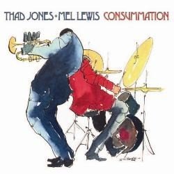 JONES THAD / LEWIS MEL :  CONSUMMATION  (PURE PLEASURE)

Dei tanti album registrati dalla Thad Jones e Mel Lewis Orchestra, Consummation  senz'altro il pi noto con una track list che, per la prima volta, proponeva al pubblico quella che sarebbe diventata la composizione pi apprezzata di Jones, A Child Is Born. Il cast stellare, che comprende tra gli altri il flicornista Jones, il batterista Lewis, il trombettista Marvin Stamm, il trombonista Jimmy Knepper, il grande sassofonista tenore Billy Harper, le ance di Jerome Richardson, Jerry Dodgion ed Eddie Daniels, il tastierista Roland Hanna e il bassista Richard Davis,  ben servito dai creativi arrangiamenti swing di Thad Jones. Consummation  un classico a cui nessun amante del jazz dovrebbe rinunciare.