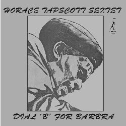 TAPSCOTT HORACE :  DIAL 'B' FOR BARBRA  (PURE PLEASURE)

Dial 'B' for Barbra del 1981,  la migliore registrazione del pianista Horace Tapscott per la piccola etichetta Nimbus, disco in cui l'artista si esibisce in sestetto con Reggie Bullen (tromba), Gary Bias (sax alto e tenore), Sabir Matteen (sax tenore), Roberto Miguel Miranda (violino basso) ed Everett Brown Jr. (batteria, percussioni). Il gruppo propone alcuni originali di Tapscott pi una versione di 19 minuti e mezzo di Dem Folks di Linda Hill. Sebbene la musica possa essere definita avantgarde, l'uso  dei ritmi e delle ripetizioni garantisce un risultato che non  percepito come faticoso e proibitivo e le esibizioni hanno uno slancio tutto loro. Le tracce sono lunghe ed esplorative, ma anche relativamente liriche: hanno uno stile che non  mai troppo avantgarde e che porta Tapscott ed il gruppo verso vette davvero molto alte. Il membri del sestetto lavorano tutti in straordinario equilibrio con uno stile pulito ed elegante. Tra i brani proposti vale la pena ricordare Lately's Solo, Dial 'B' For Barbara e Dem Folks.