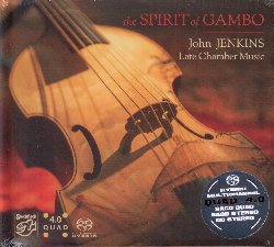 THE SPIRIT OF GAMBO :  JOHN JENKINS - LATE CHAMBER MUSIC (SACD)  (STOCKFISCH)

La musica prevalentemente strumentale di John Jenkins (1592-1678), uno dei pi prolifici compositori inglesi del XVII secolo, mostra un interessante sviluppo dal tardo Rinascimento al Barocco, nel periodo in cui Jenkins, attivo a Londra, faceva parte dei circoli musicali della corte di Carlo I. Quando, nel 1642, scoppi la guerra civile inglese ed il sovrano Carlo e la sua corte dovettero abbandonare Londra, Jenkins si trov senza lavoro. Il compositore si rec dunque a Norfolk dove fu accolto da alcune famiglie nobili che furono felici di ospitare un artista cos dotato con cui si sarebbero dilettati a suonare. Proprio in questo periodo Jenkins dovrebbe aver composto i brani di musica da camera contenuti in John Jenkins - Late Chamber Music, pezzi chiaramente intesi come compensazione per le circostanze instabili e pericolose che caratterizzavano i difficili anni della guerra civile. Si tratta di musica da camera dal carattere lirico, equilibrato e rassicurante che richiede da parte dei musicisti un alto livello tecnico. Oltre allo stesso Jenkins, che era un noto virtuoso di vari strumenti, gli altri interpreti dovevano essere dilettanti molto avanzati: non sappiamo quali membri delle famiglie ospitanti avessero raggiunto un livello cos alto di competenza, ma  ovvio che le prove e l'esecuzione di molti di questi pezzi devono aver richiesto molto tempo. Interpretato dall'eccellente formazione The Spirit of Gambo che comprende Irene Klein (viola da gamba), Freek Borstlap (viola bassa, viola tenore), Ivanka Neeleman (viola bassa) e Joern Boysen (organo), John Jenkins - Late Chamber Music  un disco eccellente con una qualit audio unica che rende piena giustizia alla splendida musica di John Jenkins.