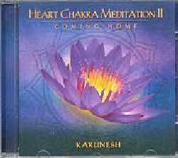 KARUNESH :  HEART CHAKRA MEDITATION II - COMING HOME  (OREADE)

Dopo un grave incidente in moto che lo ha portato molto vicino alla morte, Karunesh ha iniziato un viaggio spirituale che gli ha fatto scoprire nella musica la forma artistica pi adatta per esprimere la propria interiorit. Con anni di studio e preziosa esperienza alle spalle, Karunesh ha sviluppato uno stile originale di grande fascino che nasce dalla fusione di sonorit provenienti da generi e paesi tra loro diversi. Dopo il grande successo ottenuto dallo splendido Heart Chakra Meditation, uno dei pi duraturi best seller del vasto panorama di musiche per il benessere, casa Oreade presenta l'atteso secondo volume: Heart Chakra Meditation II - Coming Home. L'album, prezioso invito alla meditazione,  dotato di un libretto in cui il compositore offre precise indicazioni per una serie di esercizi da abbinare a ciascun brano presentato, accompagnando l'ascoltatore in un percorso spirituale che si conclude con un profondo silenzio dal quale emerge il suono di una campanella che segna la fine della sessione ed il ritorno alla realt. Con sonorit delicate ma intense che trasportano chi ascolta in un'atmosfera di profondo misticismo, la meditazione guidata di Heart Chakra Meditation II - Coming Home  un album ovviamente ideale per la meditazione che riconferma la straordinaria capacit di Karunesh di creare musiche che vengono dal cuore e che parlano all'anima.