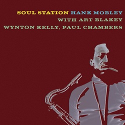 MOBLEY HANK :  SOUL STATION  (SECOND RECORDS)

�Soul Station� � un album del sassofonista jazz Hank Mobley, pubblicato nel 1960, considerato da molti critici il suo miglior disco. Registrato al Van Gelder Studio e radicato nello stile hard bop, il quartetto di Mobley comprende, tra gli altri, Art Blakey (suo ex leader nei Jazz Messengers) alla batteria e due compagni di band del Miles Davis Quintet, Wynton Kelly al pianoforte e Paul Chambers al basso. L�album � aperto e chiuso da due standard, �Remember� di Irving Berlin e �If I Should Lose You� di Ralph Rainger e Leo Robin. Tra questi standard si trovano quattro nuove composizioni di Mobley, tra cui title track dal gusto blues e l�energica �This I Dig of You�. Il critico jazz Bob Blumenthal ritiene che �Soul Station� sia, per Mobley, ci� che �Saxophone Colossus� o �Giant Steps� furono per Sonny Rollins o John Coltrane.
