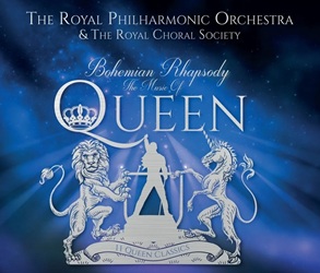 ROYAL PHILHARMONIC ORCHESTRA & THE ROYAL CHORAL SOCIETY :  BOHEMIAN RHAPSODY - THE MUSIC OF QUEEN  (BELLEVUE)

La Royal Philharmonic Orchestra, prestigiosa orchestra sinfonica londinese, insieme al coro amatoriale The Royal Choral Society, interpretano la musica dei Queen, senza dubbio una delle formazioni rock inglesi pi� amate di tutti i tempi. La tracklist � davvero esplosiva e comprende hit come �Bohemian Rhapsody�, �We Will Rock You�, �Bicycle Race�, �Don�t Stop Me Now�, �Somebody To Love� e �We Are The Champions�. Capeggiati dal compianto Freddie Mercury, i Queen sono entrati di diritto nella storia della musica non solo e non tanto per la stupefacente voce del loro leader, quanto per la loro innovativa capacit� di miscelare elementi stilistici provenienti da mondi musicali diversi per creare il proprio personalissimo linguaggio musicale.