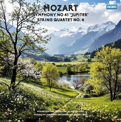 MOZART FESTIVAL ORCHESTRA / SLOVAC PHILHARMONIC ORCHESTRA :  MOZART - SYMPHONY NO. 41  (BELLEVUE)

In �Mozart: Symphony No. 41 �Jupiter�, String Quartet No. 4�, la Mozart Festival Orchestra e la Slovac Philharmonic Orchestra, dirette da Alberto Lizzio, interpretano due capolavori del geniale compositore austriaco Wolfgang Amadeus Mozart (1756-1791). La �Sinfonia n. 41 in Do maggiore K 551�, conosciuta anche come �Sinfonia Jupiter�, � l�ultima di tre sinfonie composta da Mozart in rapida successione durante l�estate del 1788. L�appellativo �Jupiter� non � opera di Mozart, ma fu un�idea dell�impresario Johann Peter Salomon. Il �Qaurtetto d�archi n. 4 in do maggiore, K 157� � di Wolfgang Amadeus Mozart � un brano classico composto a Milano tra la fine del 1772 e l�inizio del 1773. Esso fa parte dei primi quartetti scritti da Mozart durante i suoi viaggi in Italia, noti anche come quartetti milanesi.